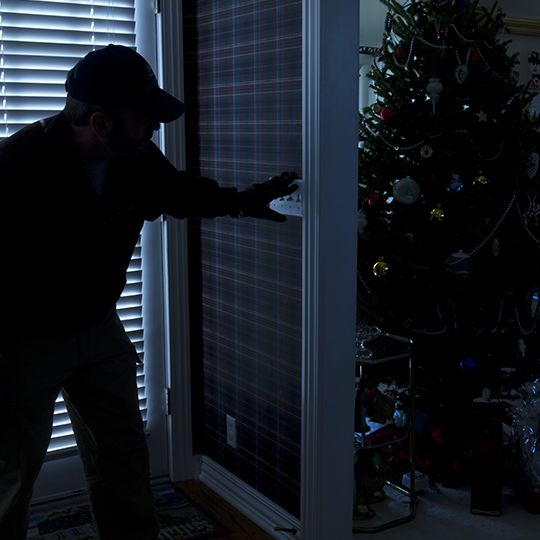 Holiday burglar safety