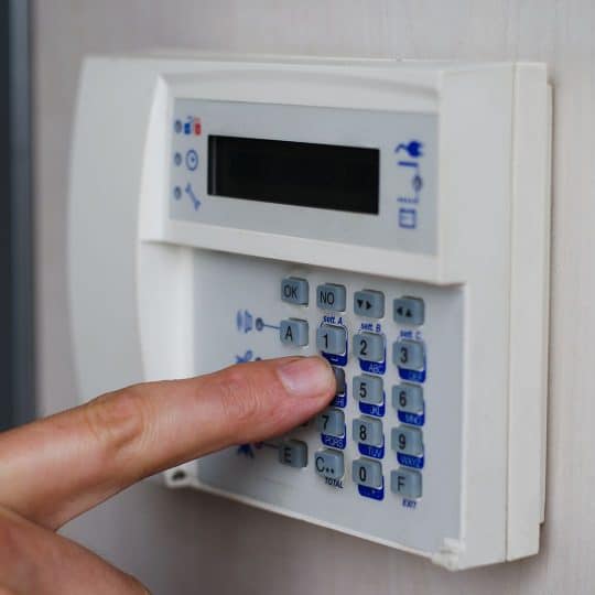 Burglar Alarm keypad